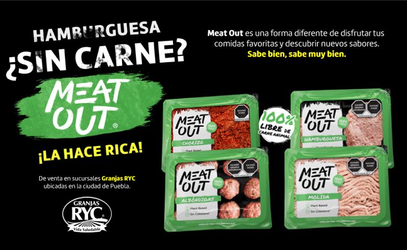 Bachoco lanza la nueva línea de Meat Out